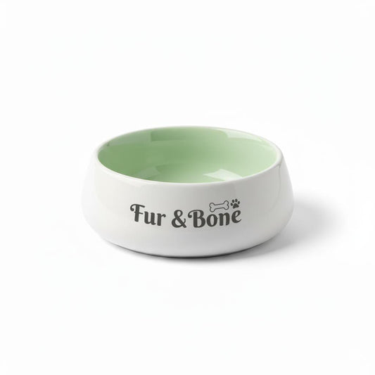 Premium Ceramic Dog Food Bowl – Non-Slip, Durable & Easy to Clean Pet Feeding Dish